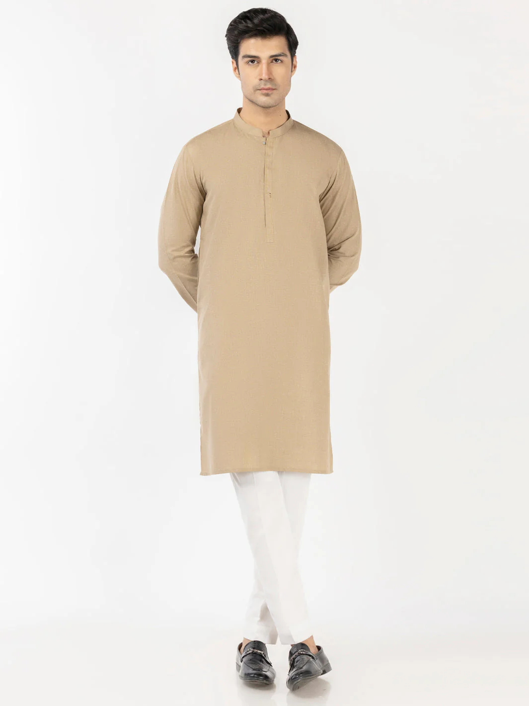 FAWN BLENDED KURTA | AL-K-1241/AM-6305A