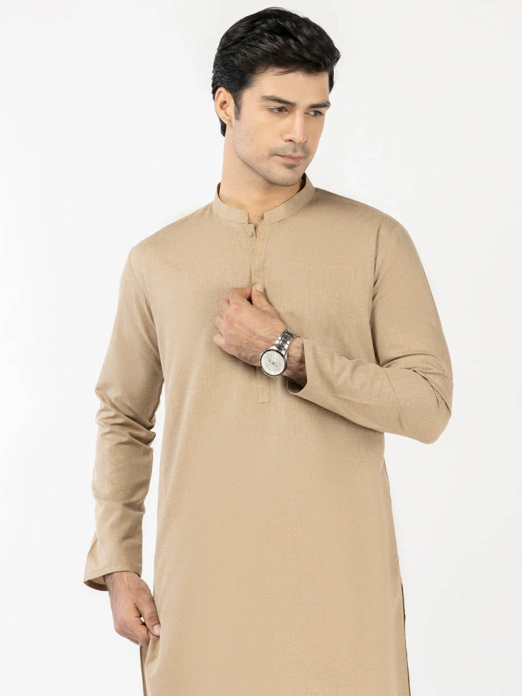 FAWN BLENDED KURTA | AL-K-1241/AM-6305A - Image 3