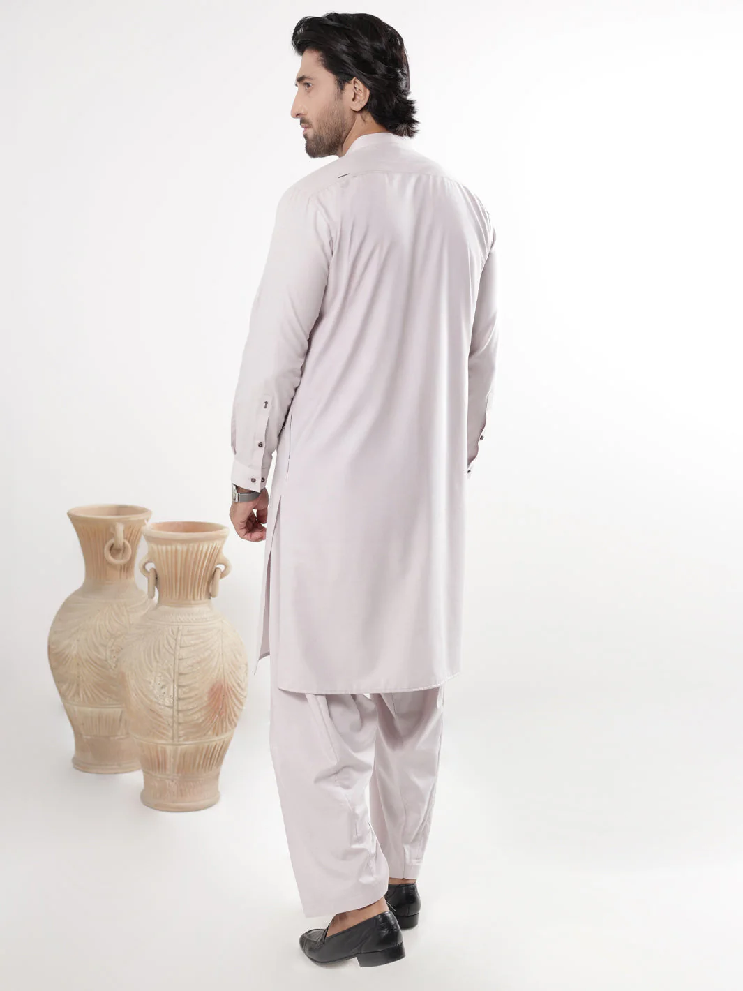 TEA PINK BLENDED KAMEEZ SHALWAR | AL-KS-3215/AM-6293B - Image 2