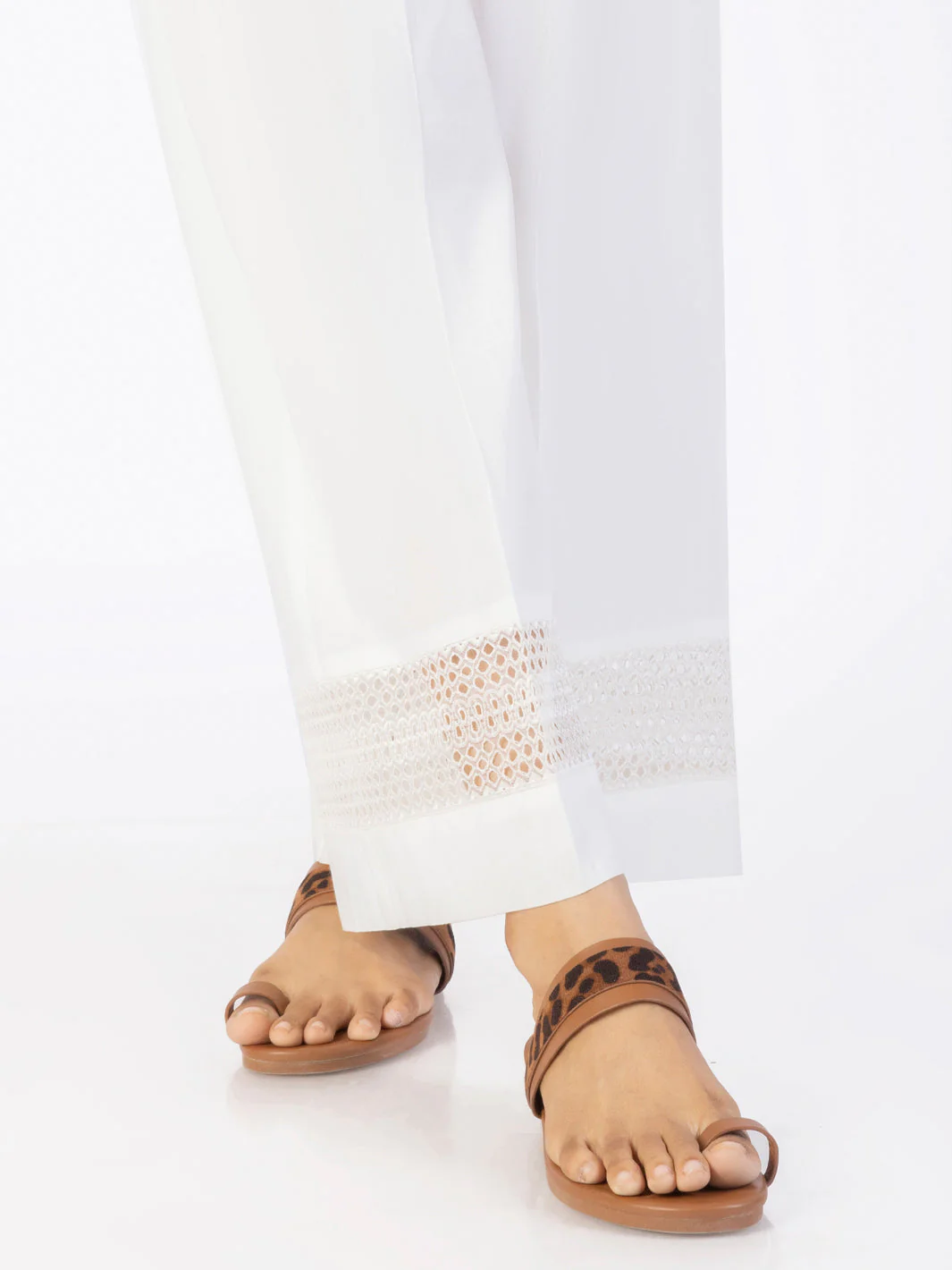 WHITE DYED TROUSERS | AL-T-762/RFD
