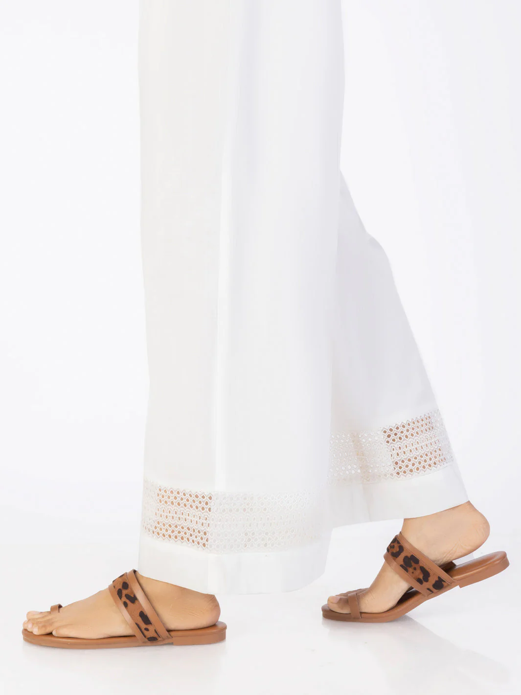 WHITE DYED TROUSERS | AL-T-762/RFD - Image 2