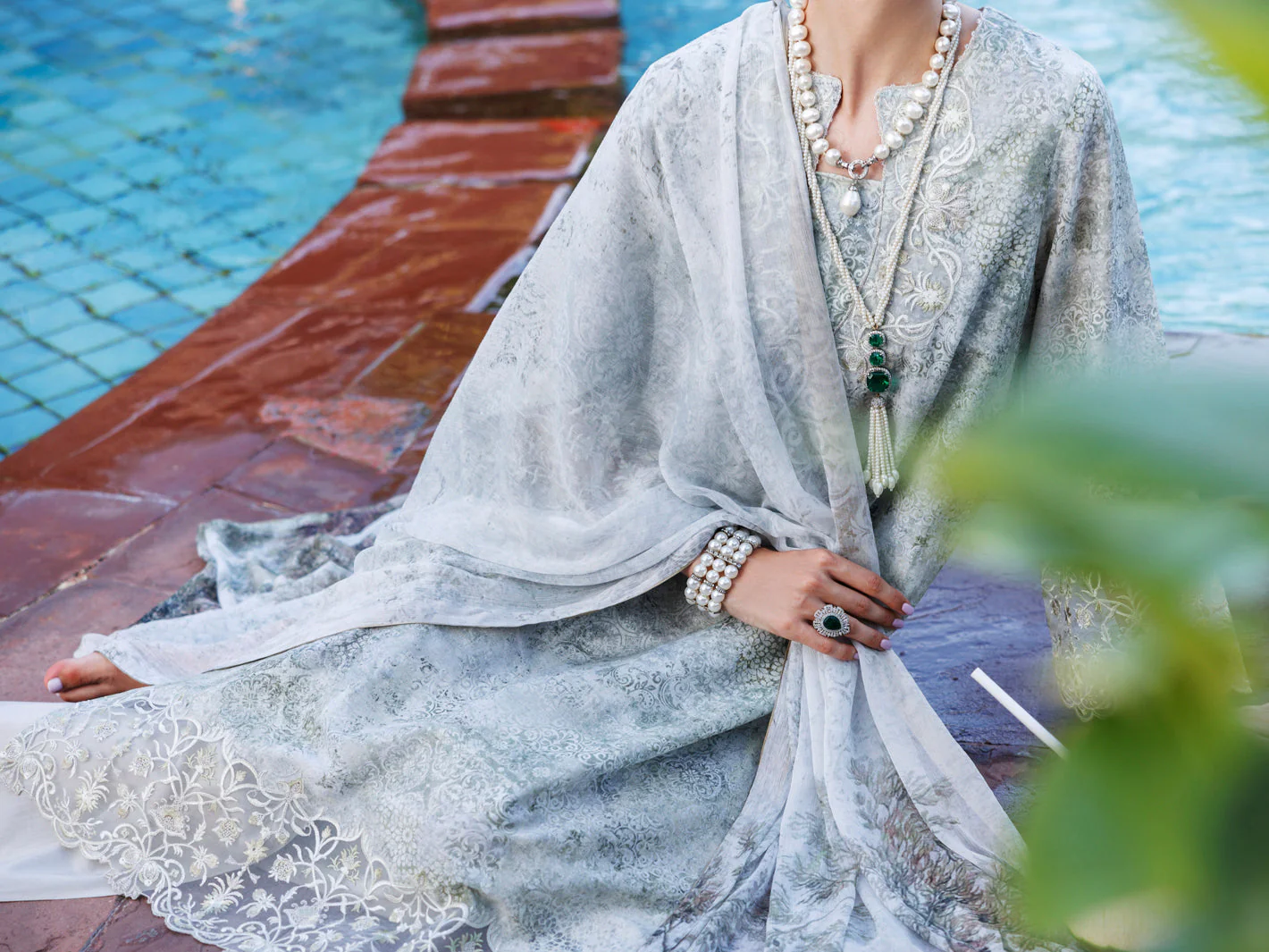 BEIGE LAWN 3PC UNSTITCHED | ALP-3PS-1990 FB-1990A - Image 4