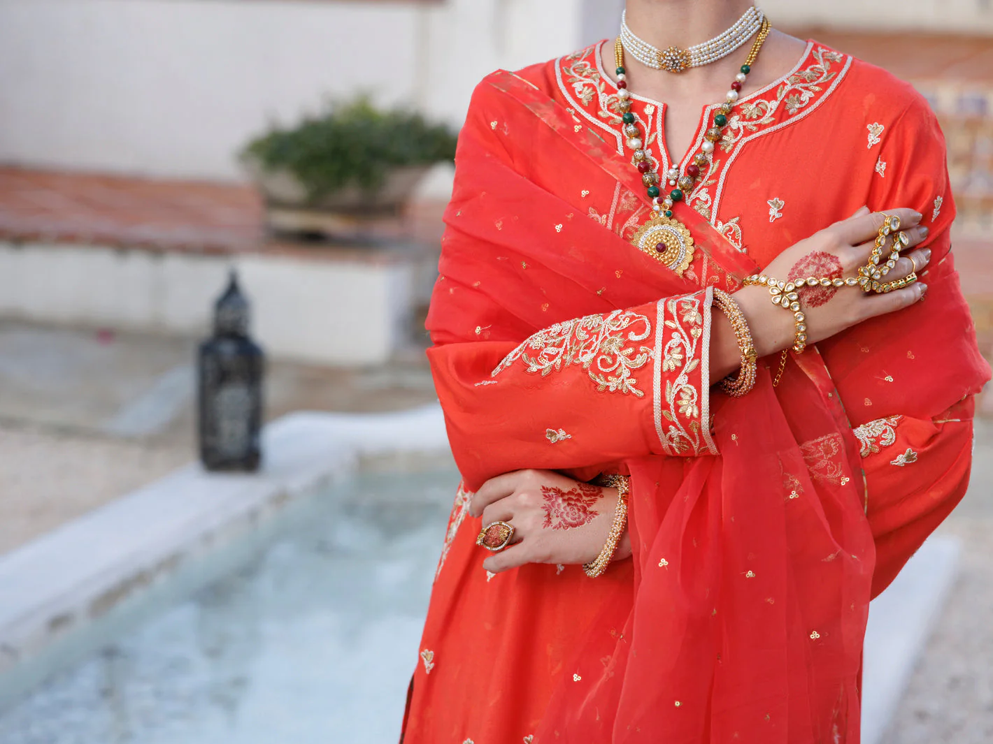 ORANGE MAPLE SILK 3PC STITCHED | ALP-3PS-2050/S FB-2050A - Image 4