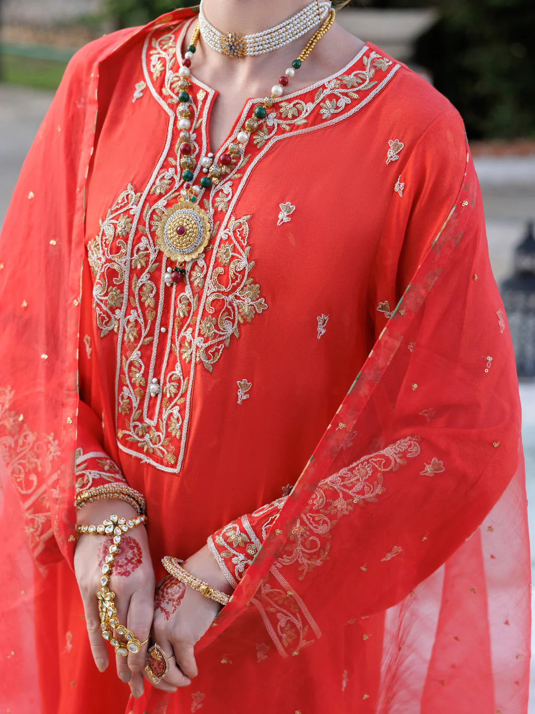 ORANGE MAPLE SILK 3PC STITCHED | ALP-3PS-2050/S FB-2050A - Image 5