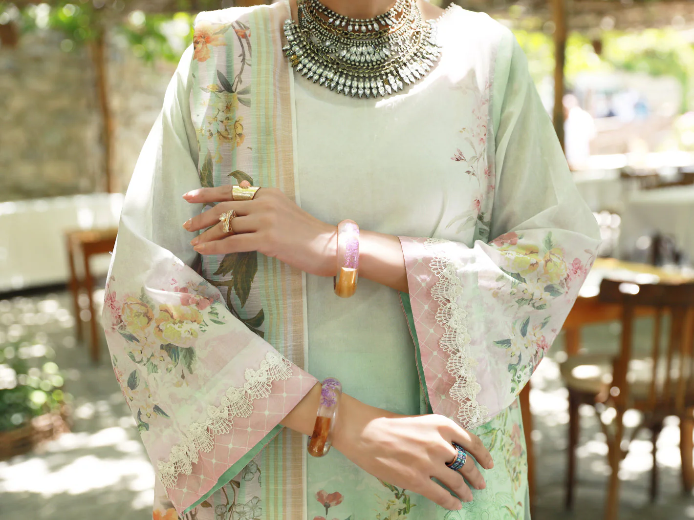 PISTACHIO GREEN LAWN 3PC STITCHED | ALP-3PS-US-1375/S FB-1375A - Image 4