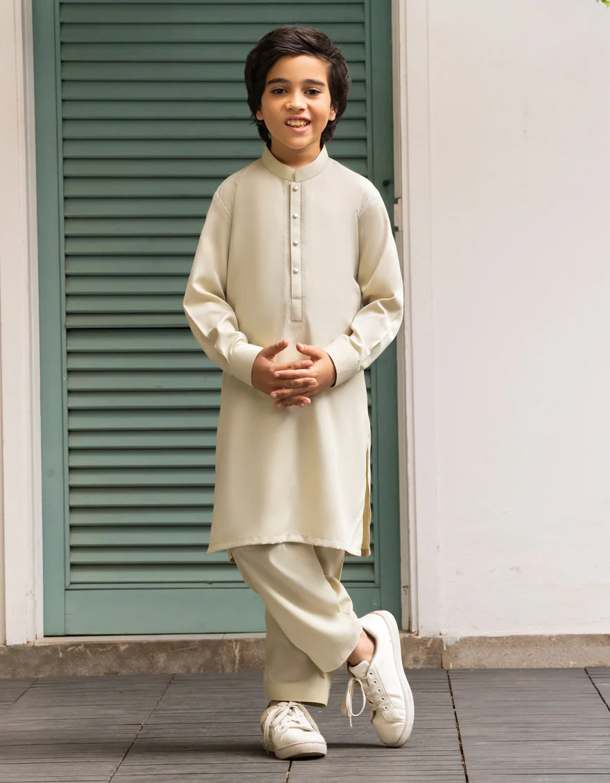 PISTACHIO BLENDED KAMEEZ SHALWAR | JCKS-A-90510/S25/JJ9765-SF