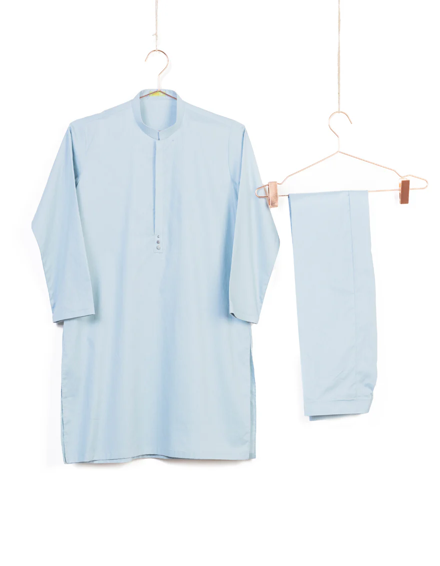 DULL SKY COTTON KAMEEZ SHALWAR | JCKS-S-US-46119/S23/JJ8825-PN