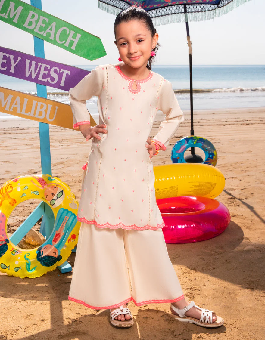 OFF WHITE DOBBY 2PC STITCHED | JGKL-S-JGST-25-5610 FB/VIVID-1 - Image 4