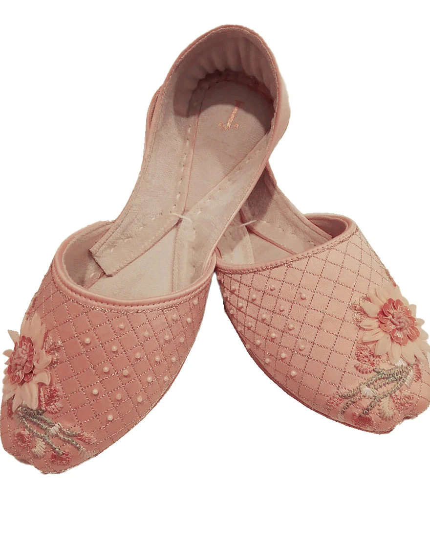 PINK SUEDE KHUSSA | JJ-LKH-25-350 FB/SWEAT