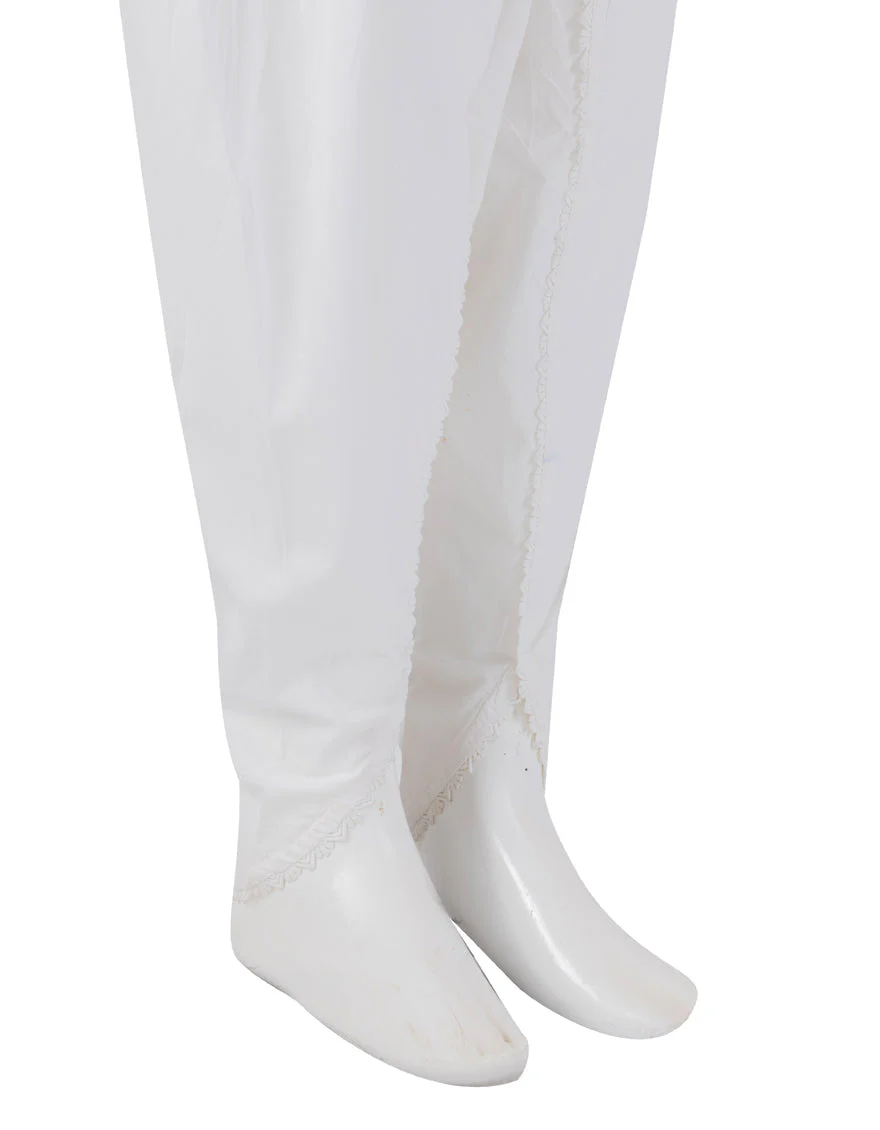 WHITE LAWN TROUSERS | JJGT-S-JGT-25-4501 FB/BASIC-G-01