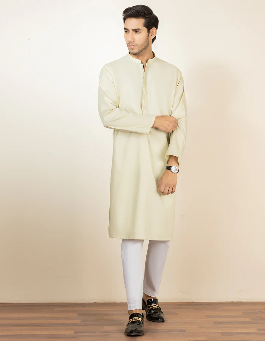 PISTACHIO GREEN COTTON KURTA | JJK-S-US-34179/S22/JJ7656-FL