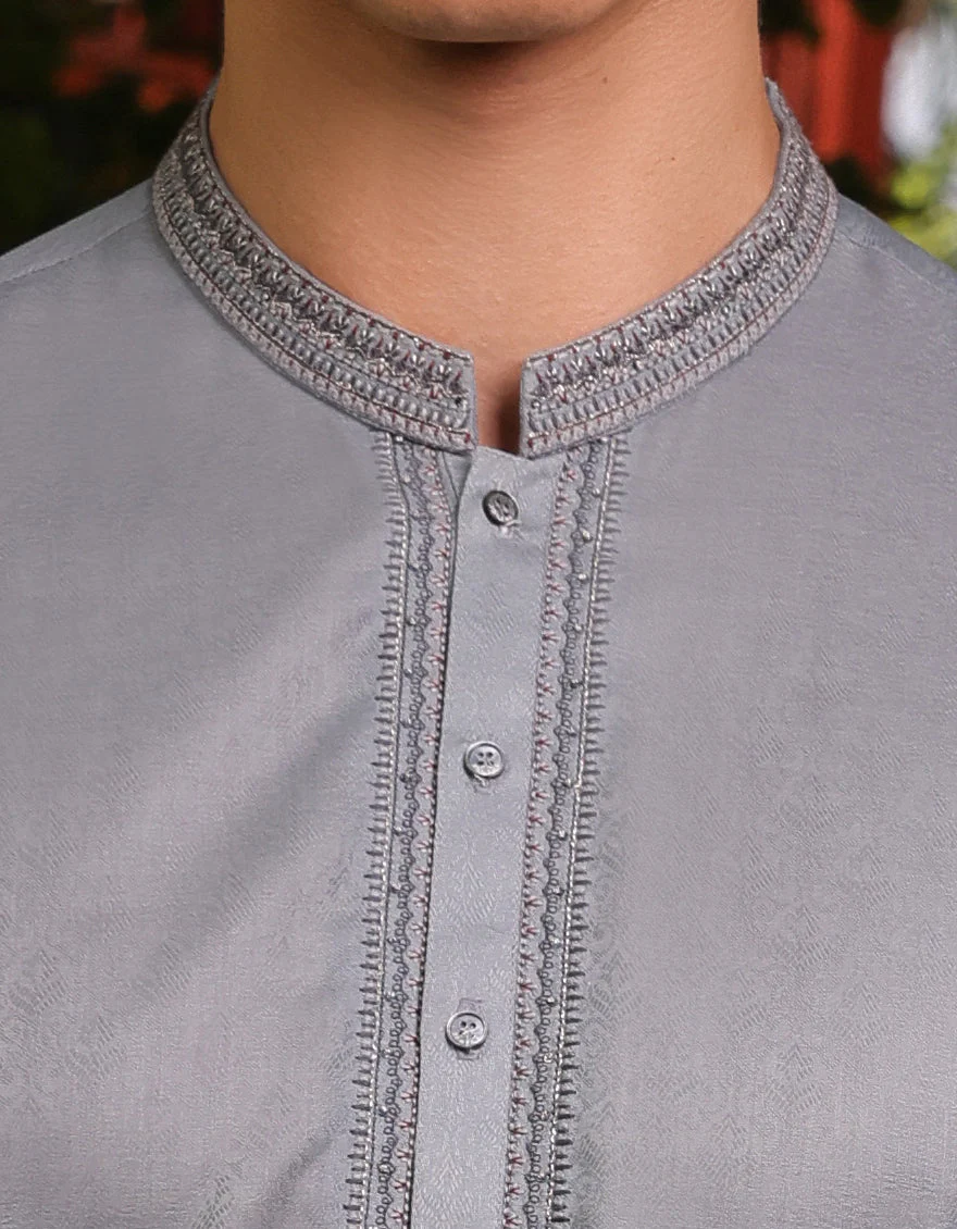 GREEN KURTA | JJK-US-24-34516 - Image 2