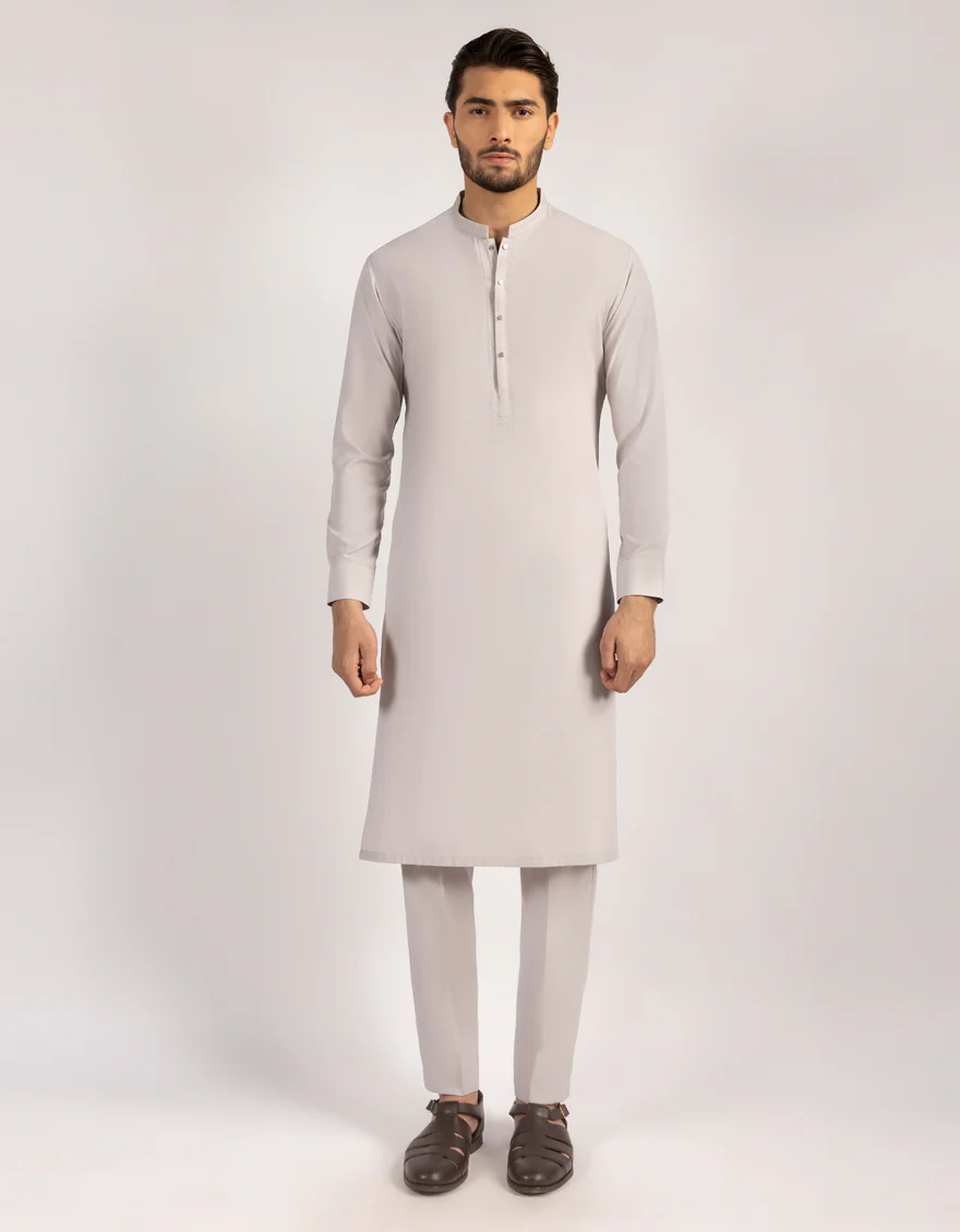 LIGHT PURPLE BLENDED KURTA TROUSERS | JJKP-A-33570/S25/JJ9826-SF