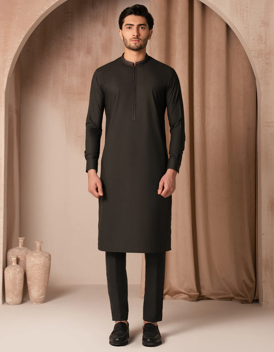 GREY KURTA TROUSERS | JJKP-A-47516/S25/JJ9570-SF