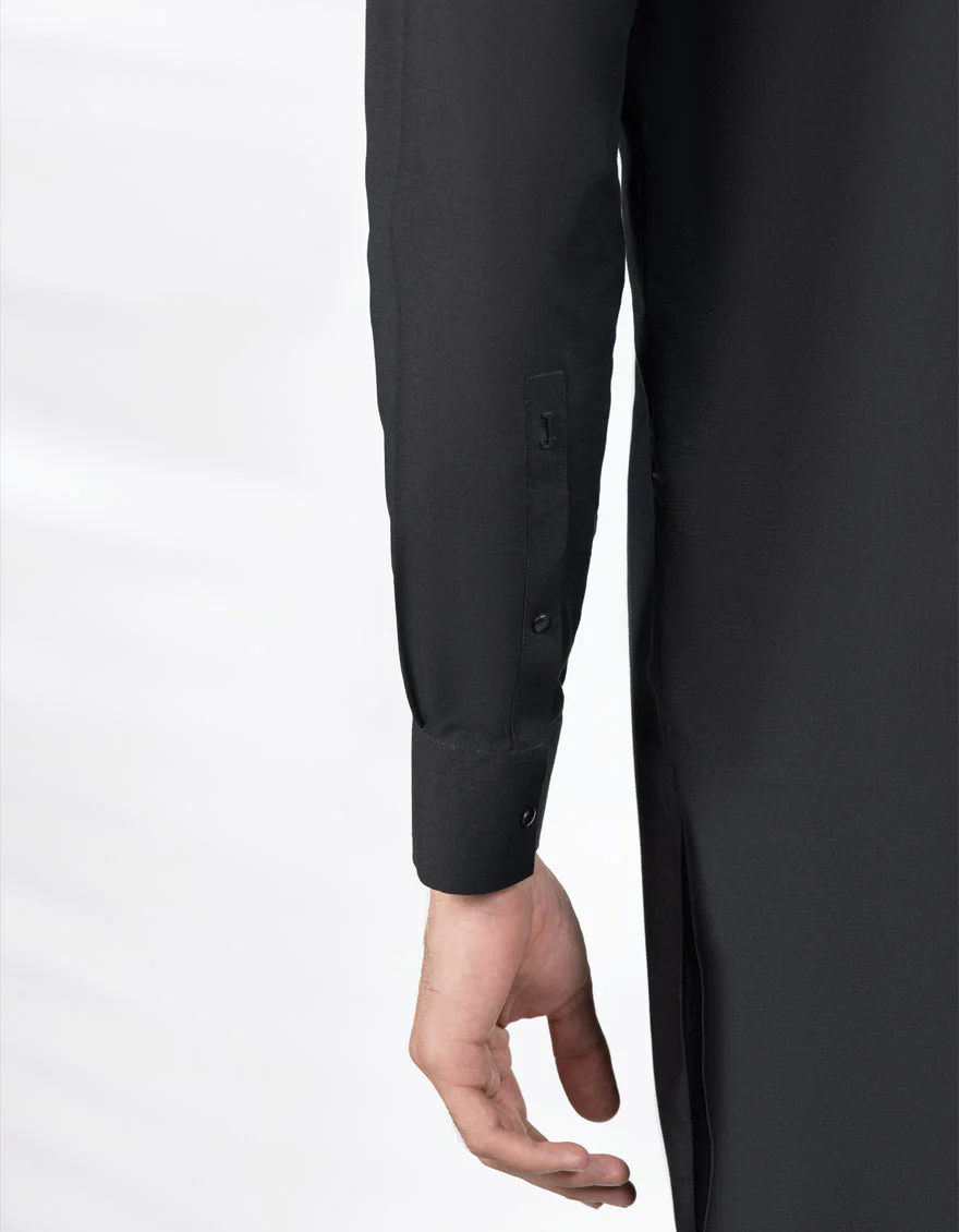 BLACK KURTA TROUSERS | JJKP-S-47488/S25/JJ9937-SF - Image 4