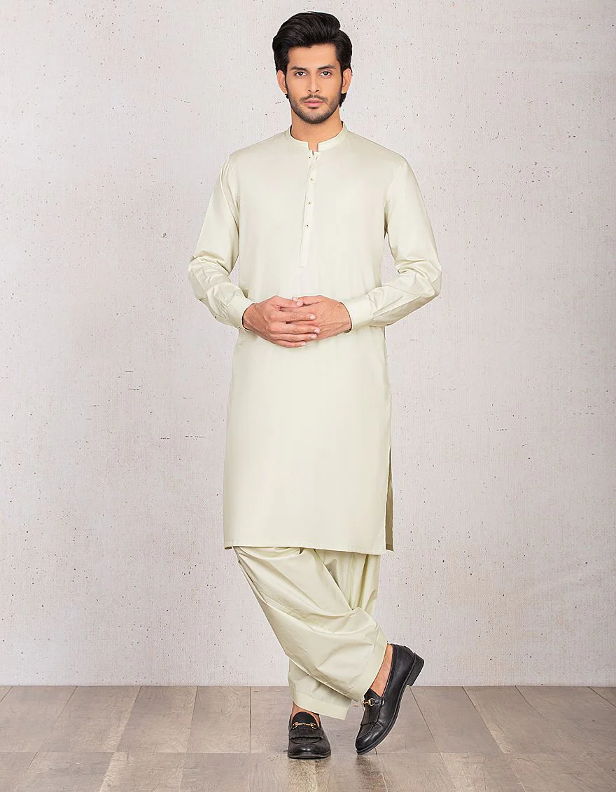 MEHNDI GREEN KAMEEZ SHALWAR | JJKS-S-US-36820/S21/JJ6863-EX