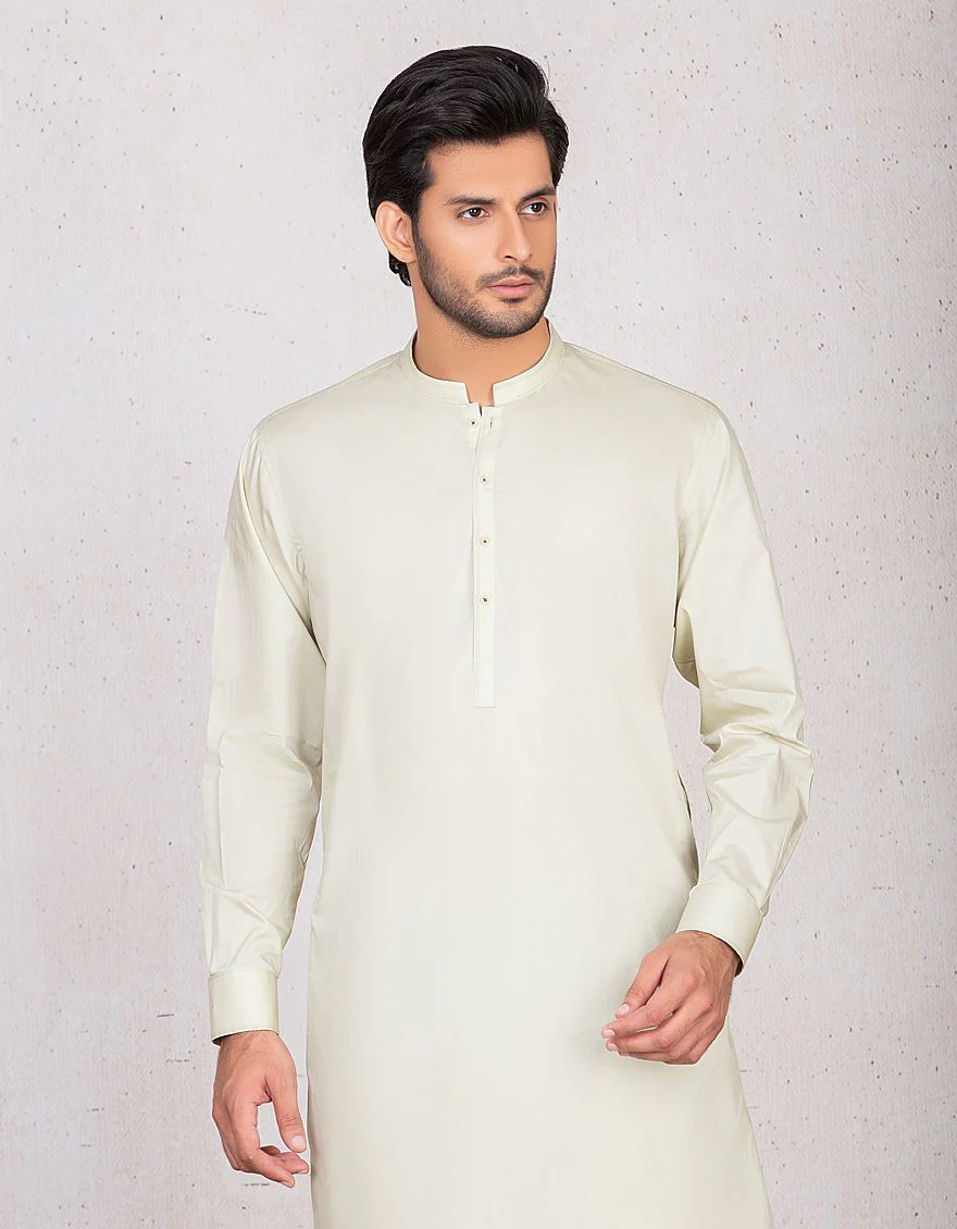 MEHNDI GREEN KAMEEZ SHALWAR | JJKS-S-US-36820/S21/JJ6863-EX - Image 2