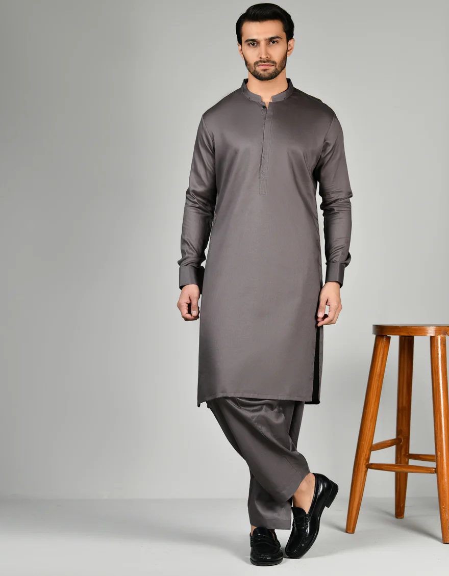 GREY KAMEEZ SHALWAR | JJKS-US-04-32725