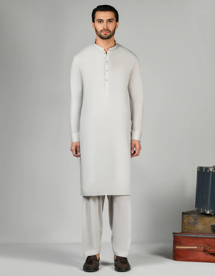 GREY KAMEEZ SHALWAR | JJKS-US-24-37816