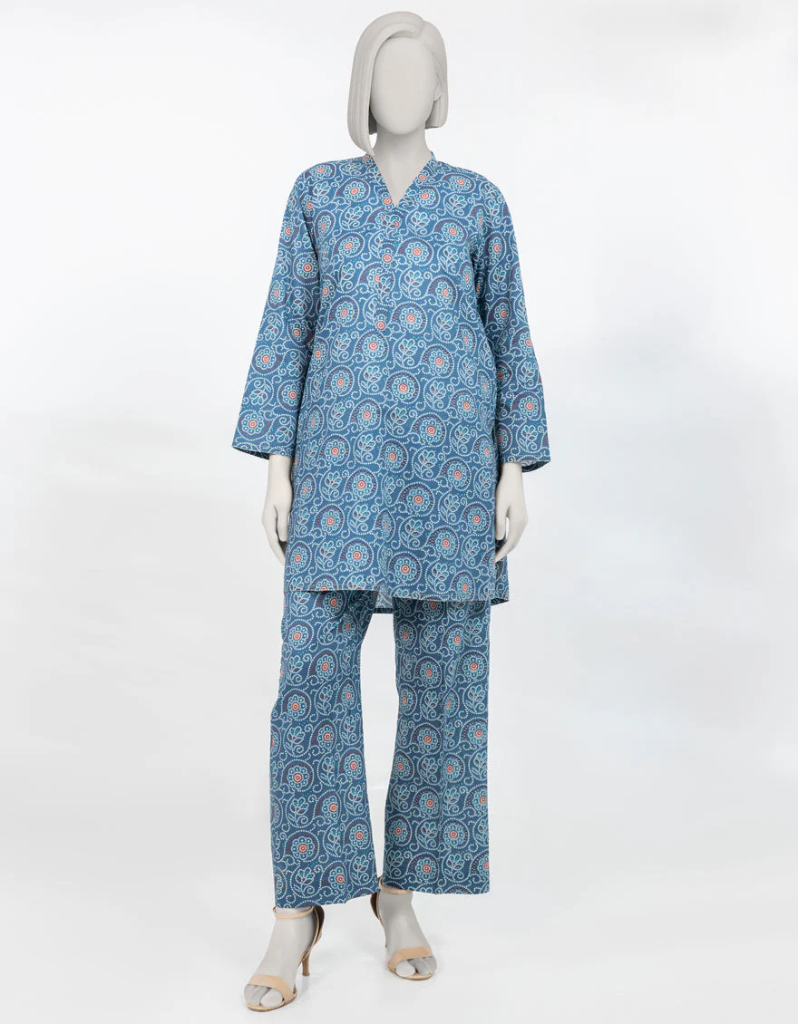 BLUE LAWN KURTI | JJLK-S-JSS-25-492 FB/ESSENTIALS-52