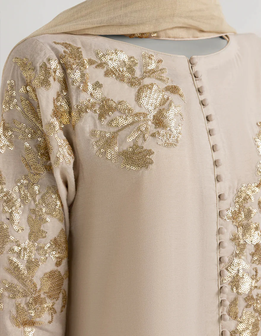 BEIGE COTTON NET 3PC STITCHED | JJPW-S-JPS-25-3943 FB/DANEEN-5 - Image 4