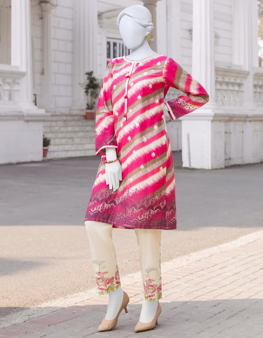 PINK CAMBRIC 2PC STITCHED | JJPW-S-JPW2-US-23-549 FB/PINK FLOW