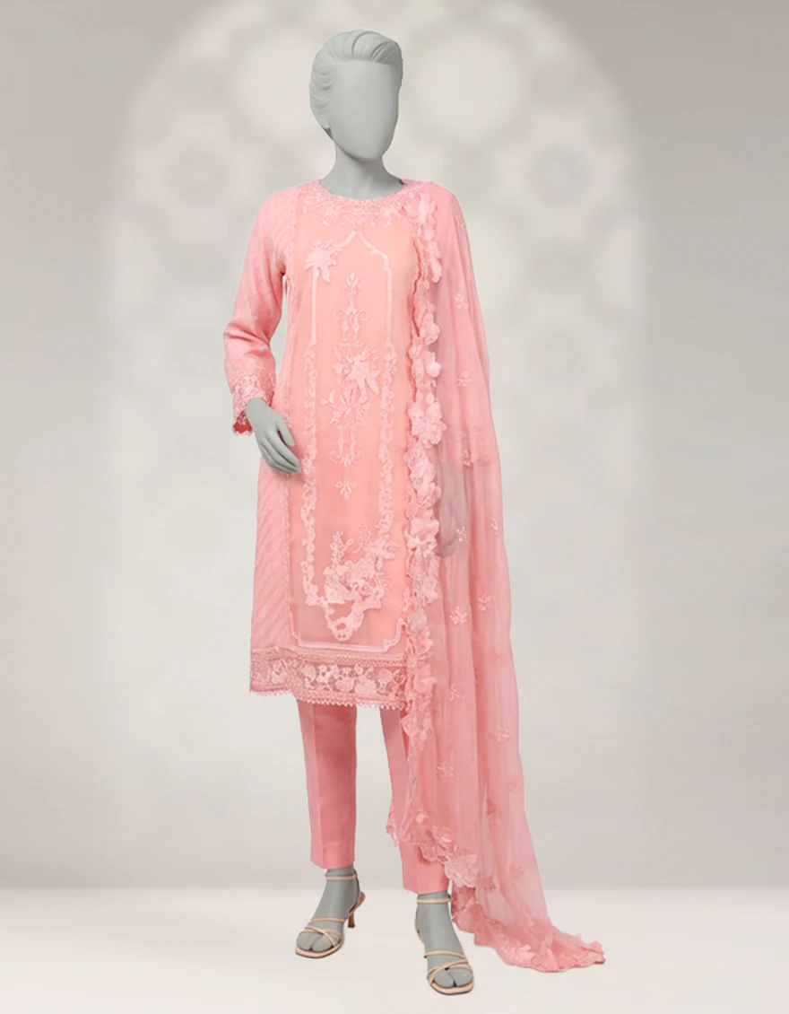 PINK JACQUARD 3PC STITCHED | JJPW-W-JPS-25-3953 FB/MUSE-4