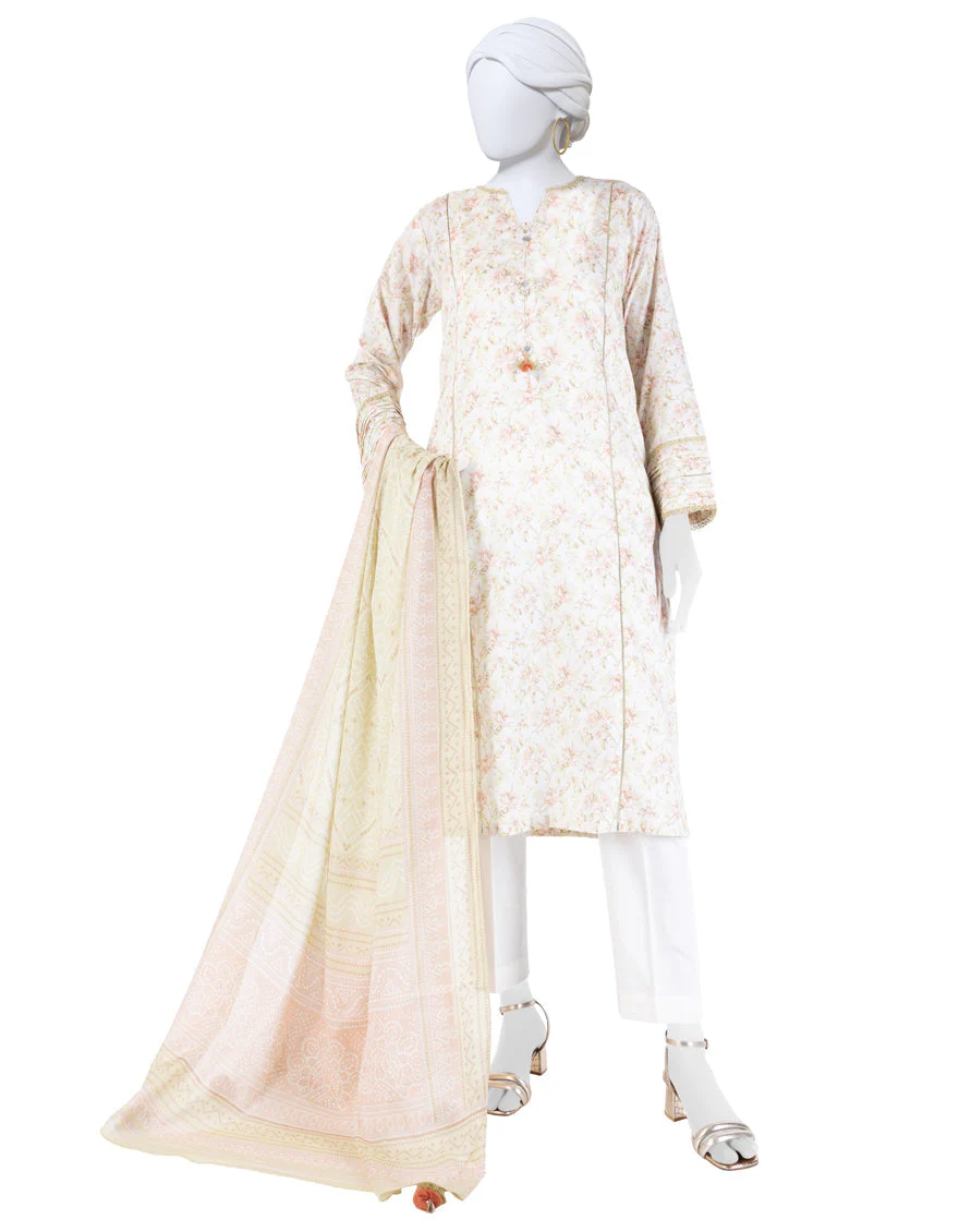 MULTICOLOR LAWN 3PC UNSTITCHED | JLAWN-S-25-3275 FLORAL CHUNDRI-3