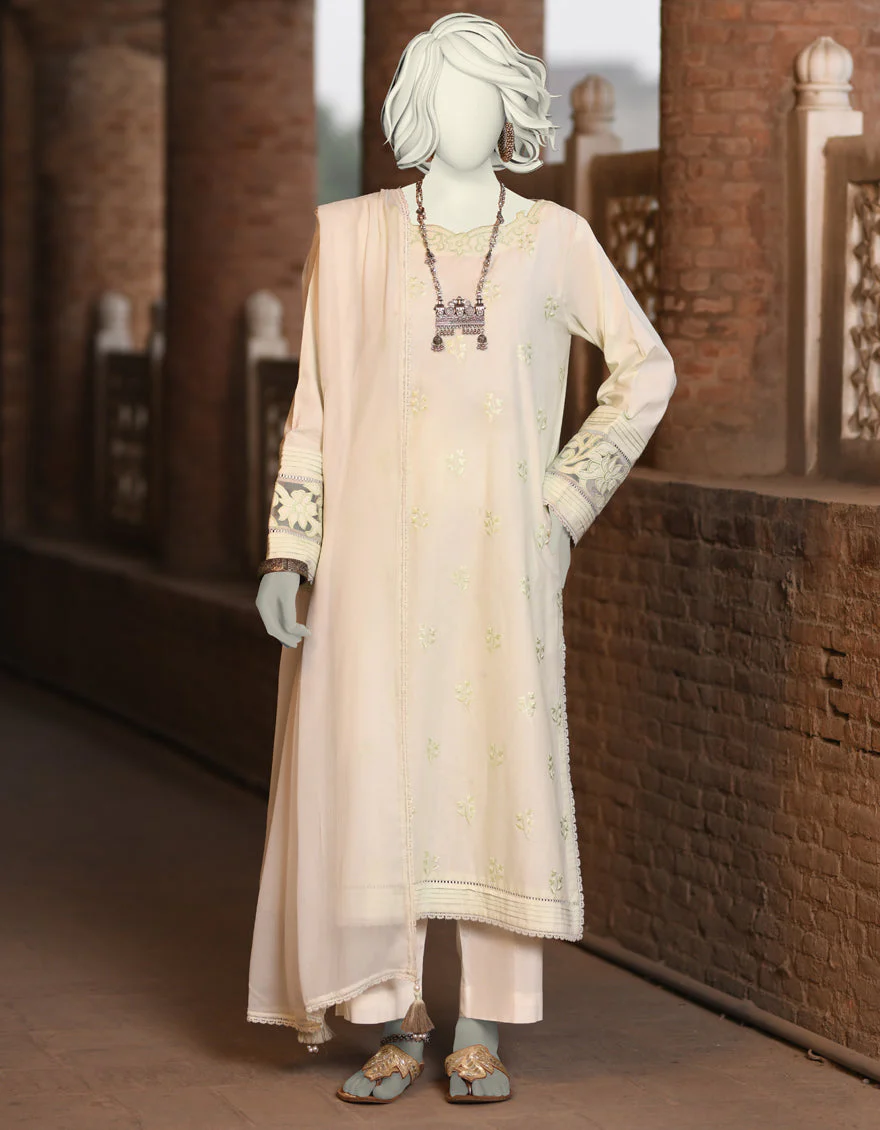GREEN DOBBY 2PC STITCHED | JLAWN-S-JDS-25-1007/S RALLI-03