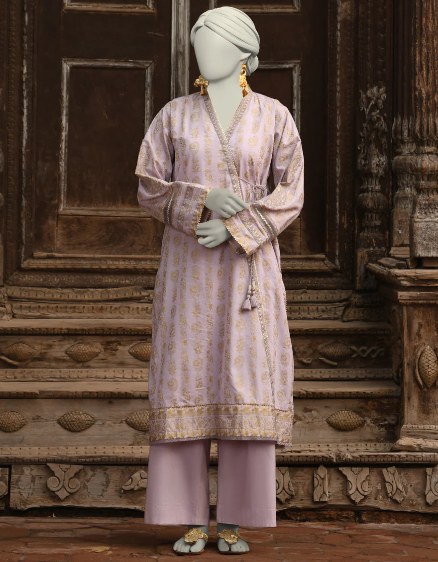 LILAC LAWN 2PC STITCHED | JLAWN-S-JST-25-2011/S ZARI-3