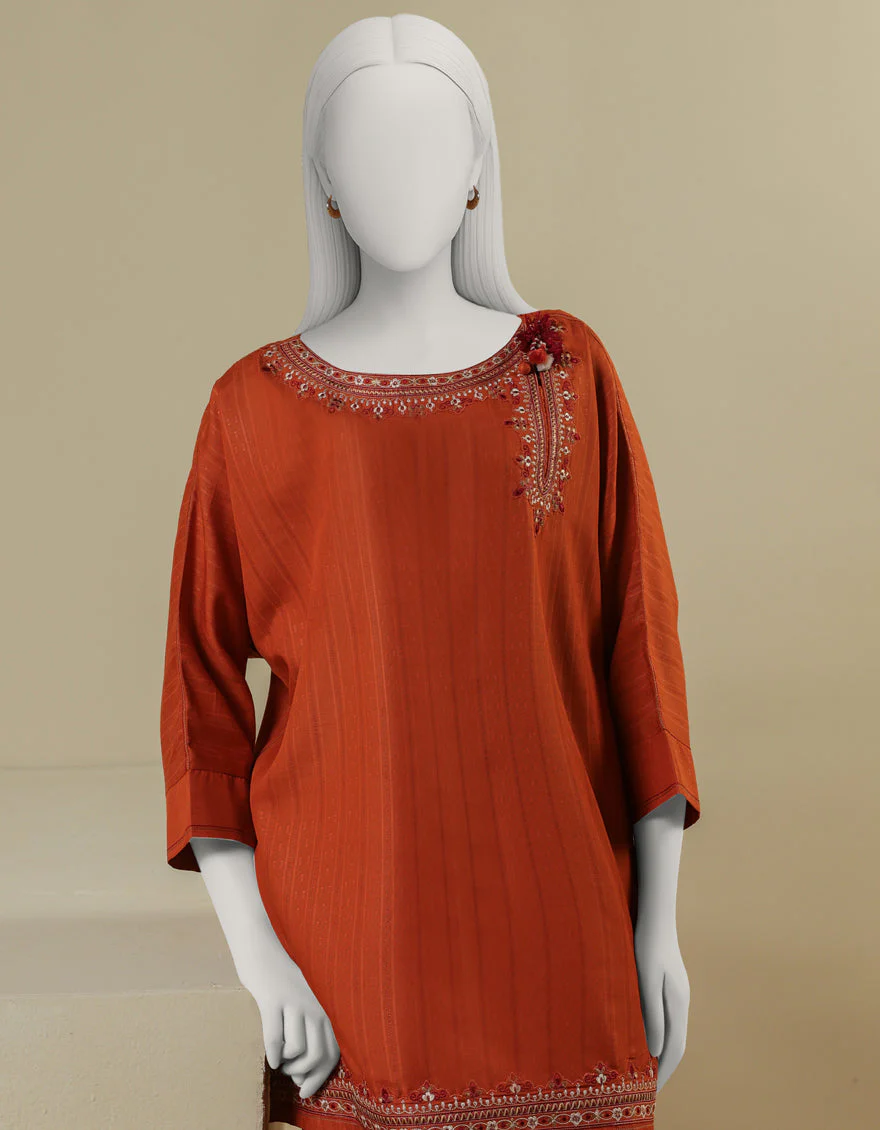 RED DYED 2PC STITCHED | JLAWN-S-JST-25-2154/S MINIMALISTIC-01 - Image 3