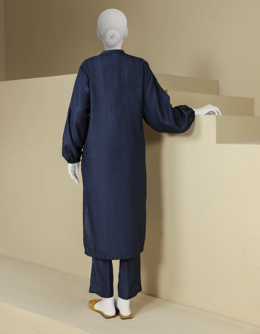 BLUE DYED 2PC STITCHED | JLAWN-S-JST-25-2156/S MINIMALISTIC-03 - Image 2