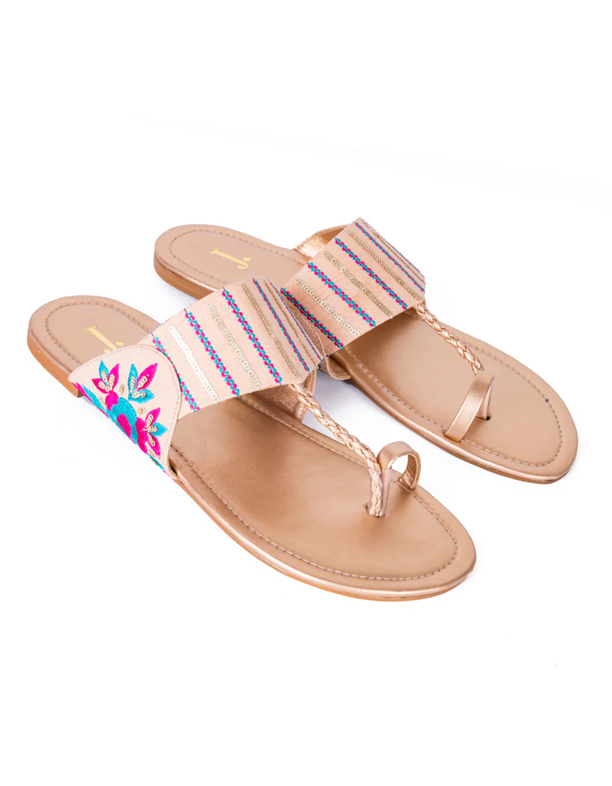 GOLDEN CHAPPAL | JLFWC-US-22-013 FB/FF-040