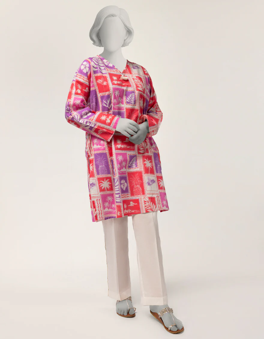 MULTI LAWN KURTI | JYGK-S-JTS-26-4113 FB/FLORAL-16