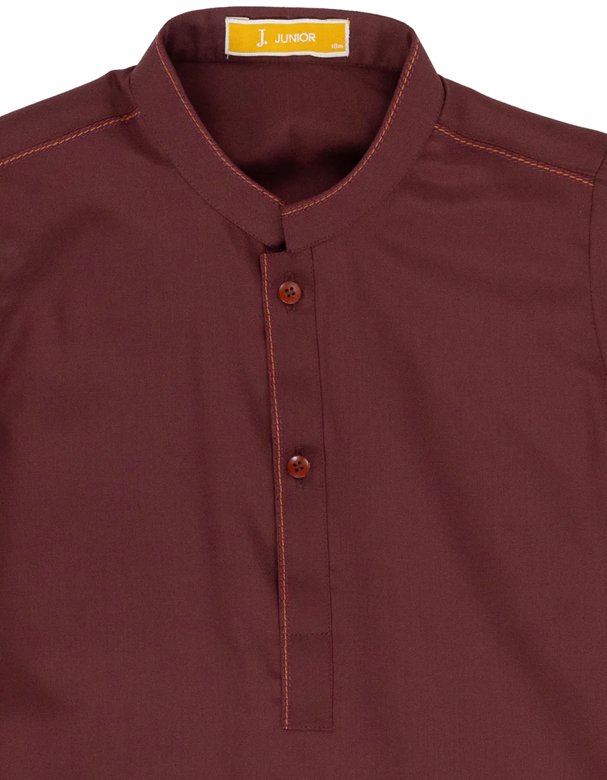 RUST KAMEEZ SHALWAR | JJIKS-A-20025/S26/JJ10838-CL - Image 3